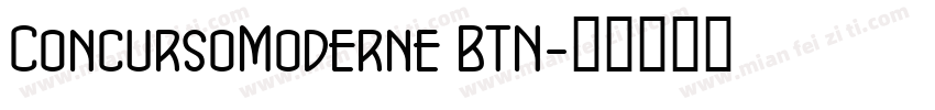 ConcursoModerne BTN字体转换